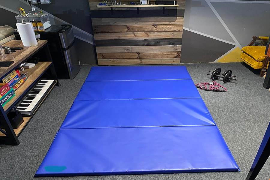 Blue GYM place mats