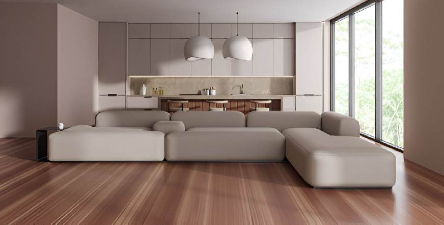 Vinyl wooden flooring options in Dubai
