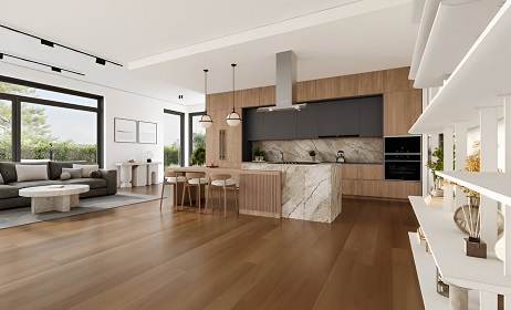 Stylish wooden flooring for home interiors