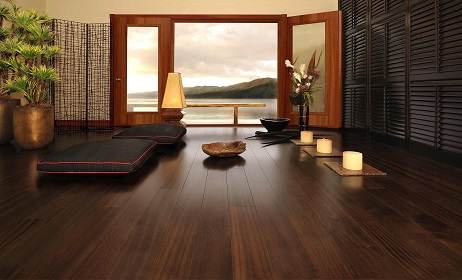 Wooden flooring for stylish bedroom designs