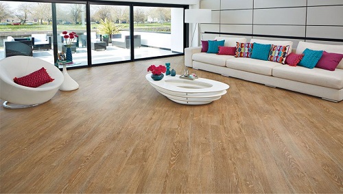 Karndean Van Gogh Honey Oak a type of LVT flooring