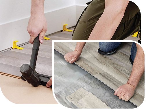 Tfloor laminate planks used to install floating flooring