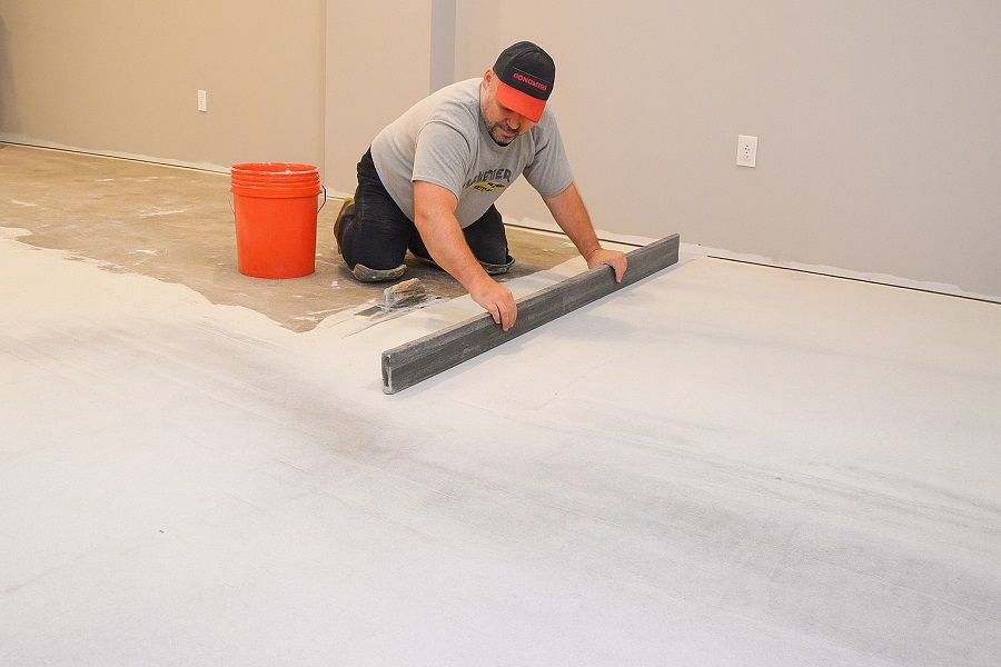 surface prepration for flooring installation