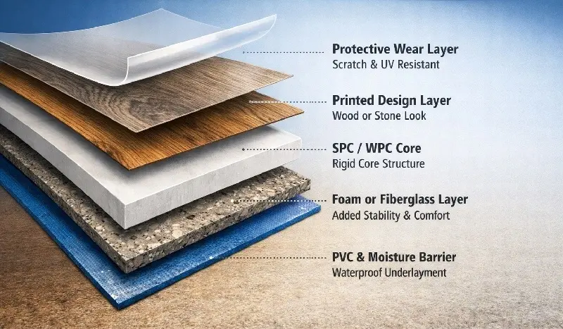 Material guide for vinal flooring in DUbai