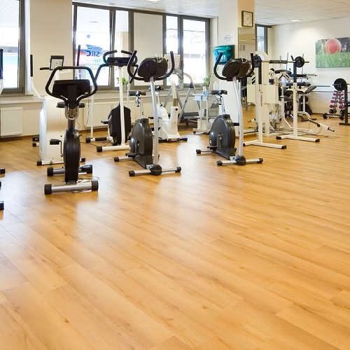 Gym vinyl tiles