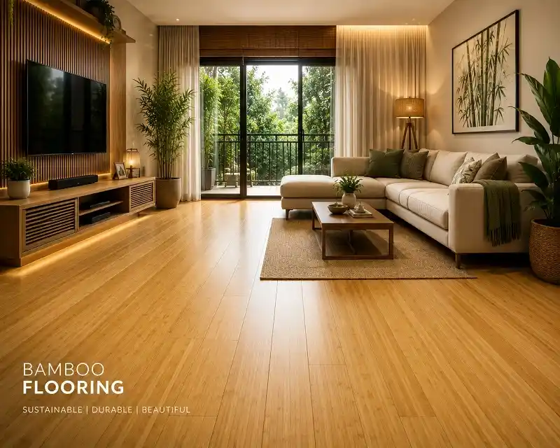 Bamboo Flooring in room