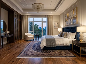 bedroom wooden flooring