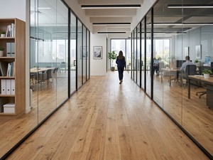 hallway wooden flooring Dubai